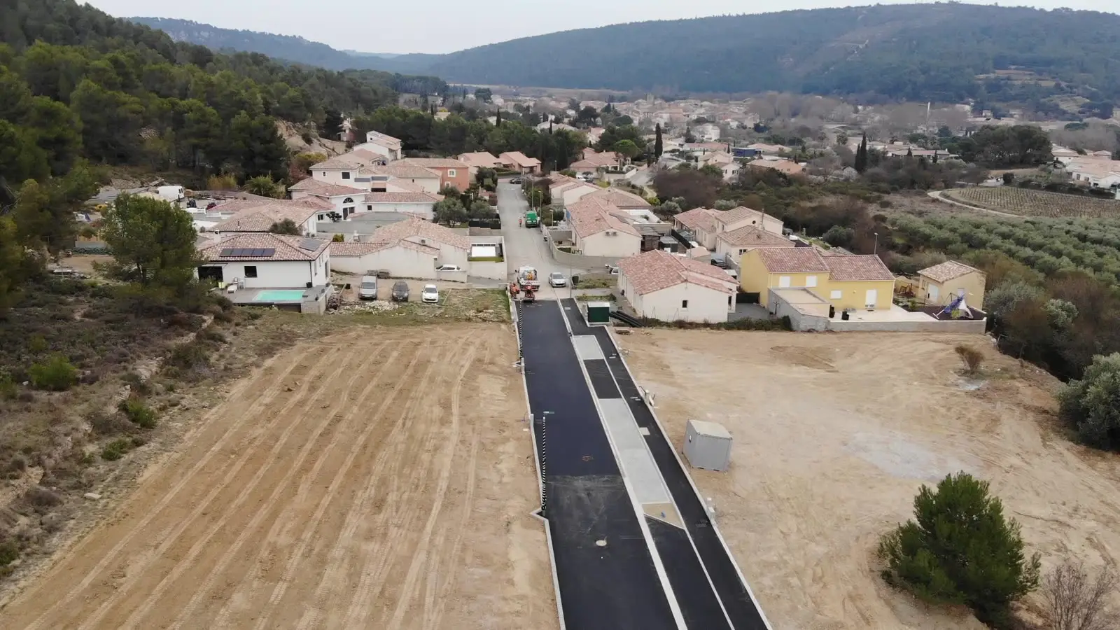 Bize-Minervois : lotissement « Les Hauts des Mouleyres », terrains à bâtir